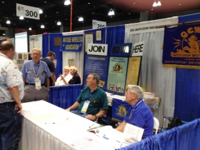 Don, Mark and QCWA VP LArry McCalvy explaining QCWA